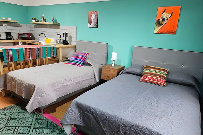 Precioso apartamento studio triple # 12